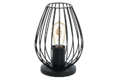Lamper - EGLO NEWTOWN table lamp black - 49481