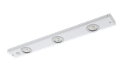 Lamper - EGLO KOB LED under-cabinet lamp LED 3x2.3W white - 93706