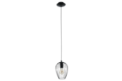 Lamper - EGLO NEWTOWN pendant light Ø160 mm black - 49477