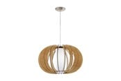 Lamper - EGLO STELLATO 1 pendant light maple white - 95599