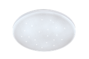 Lamper - EGLO FRANIA-S wall/ceiling lamp LED 7.4W 3000K white - 75471