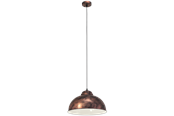 Lamper - EGLO TRURO 2 pendant antique copper/white - 49248