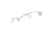 Lamper - EGLO BIMEDA spot rail 4L white/chrome - 31004