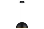 Lamper - EGLO GAETANO pendant black/gold - 31679