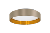 Lamper - EGLO MASERLO 2 Taklampe - Taupe/Gull - 99541