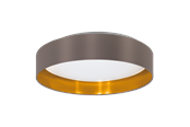 Lamper - EGLO MASERLO 2 Taklampe -  Cappucino/Gull - 99542