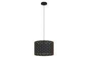 Lamper - EGLO MARASALES pendant light Ø380 mm black/brass - 99524