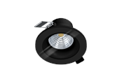 Lamper - EGLO SALABATE recessed spotlight Ø88 mm 2700K black - 99493