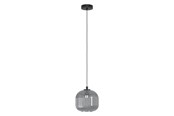 Lamper - EGLO MANTUNALLE 1 pendant light black-transparent - 99371