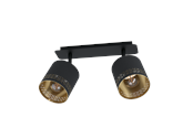 Lamper - EGLO ESTEPERRA wall lamp black/gold - 99277