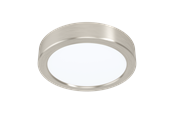 Lamper - EGLO FUEVA 5 ceiling lamp Ø160 mm 4000K brushed steel - 99228