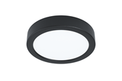 Lamper - EGLO FUEVA 5 ceiling lamp Ø160 mm 3000K black - 99222