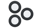 Lamper - EGLO FUEVA 5 recessed spot Ø86 mm 3000K 3-pack black - 99146