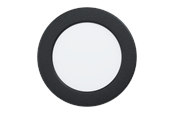 Lamper - EGLO FUEVA 5 recessed spot Ø117 mm 3000K black - 99143