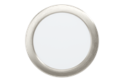 Lamper - EGLO FUEVA 5 recessed spot Ø166 mm 3000K brushed steel - 99138