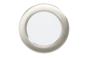 Lamper - EGLO FUEVA 5 recessed spot Ø117 mm 3000K brushed steel - 99137
