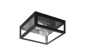 Lamper - EGLO AMEZOLA wall/ceiling lamp black - 99122