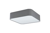 Lamper - EGLO PASTERI SQUARE ceiling light grey white - 99092
