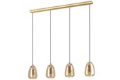Lamper - EGLO ALOBRASE long table pendant lamp amber - 98649