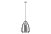Lamper - EGLO ALOBRASE pendant Ø300 mm black-transparent - 98614