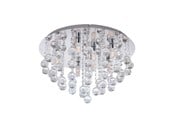Lamper - EGLO ALFARO ceiling lamp chrome/crystal glass - 97699