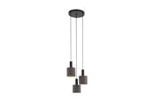 Lamper - EGLO CONCESSA 1 cluster pendant cappuccino/gold - 97684