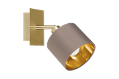 Lamper - EGLO VALBIANO spot cappuccino/gold - 97536