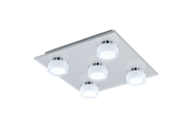 Lamper - EGLO ROMENDO 1 ceiling light clear satined - 96544
