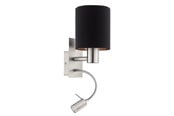 Lamper - EGLO PASTERI wall light, black/copper - 96483