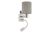 Lamper - EGLO PASTERI wall light taupe - 96478