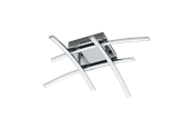 Lamper - EGLO Nevado ceiling lamp white/chrome - 96305