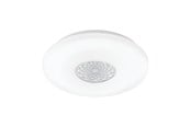 Lamper - EGLO CAPASSO 1 wall / ceiling light white chrome - 96026