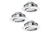 Lamper - EGLO PINEDA recessed light  chrome - 95858