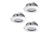 Lamper - EGLO PINEDA recessed light  chrome - 95822