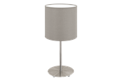 Lamper - EGLO PASTERI table lamp taupe - 95726