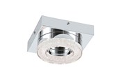 Lamper - EGLO FRADELO wall / ceiling light chrome clear - 95662