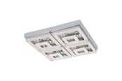 Lamper - EGLO FRADELO ceiling light chrome clear - 95661