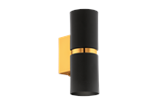 Lamper - EGLO PASSA wall lamp black/gold - 95364