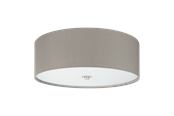 Lamper - EGLO PASTERI ceiling lamp Ø475 mm taupe - 94919