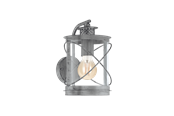 Lamper - EGLO HILBURN outdoor wall lamp antique silver - 94866