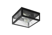 Lamper - EGLO ALAMONTE 1 outdoor ceiling lamp black - 94832