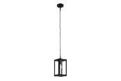 Lamper - EGLO ALAMONTE outdoor pendant black/clear - 94788