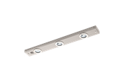 Lamper - EGLO KOB LED under-cabinet lamp LED 3x2.3W brushed steel - 93707