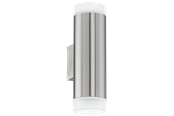Lamper - EGLO RIGA-LED outdoor wall lamp stainless steel - 92736