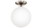 Lamper - EGLO RONDO ceiling lamp Ø25 cm brushed steel - 91589