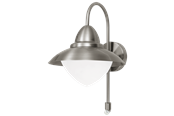Lamper - EGLO SIDNEY outdoor wall lamp with sensor stainless steel - 87105