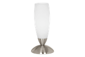 Lamper - EGLO SLIM table lamp brushed steel/white - 82305