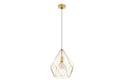 Lamper - EGLO CARLTON pendant gold - 49933