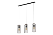 Lamper - EGLO ROCCAMENA long table pendant black/copper - 49645