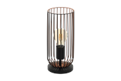 Lamper - EGLO ROCCAMENA table lamp black/copper - 49646